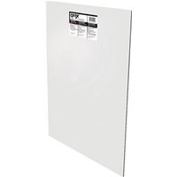 Plaskolite Clear Flat Sheet, 36" L x 30" W x 0.08" Thick