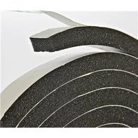Frost King Foam Tape, 3/4" W x 10' L x 7/16" Thick, Rubber, Black (R734H)