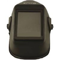 Forney Bandit II Welding Helmet with Ratchet Headgear, Black, 5.25" L x 4.5" W Lens (55673)