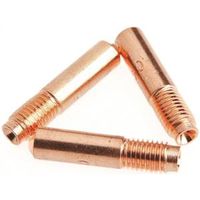 Forney Miller Style Series 60165 MIG Contact Tip, 0.03 in, Copper, 3PK