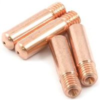 Forney Tweco Style Series 60171 MIG Contact Tip, 0.03 in, Copper 4PK