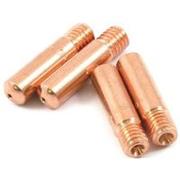 Forney Tweco Style Series 60172 MIG Contact Tip, 0.035 in, Copper 4PK
