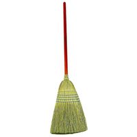 Rubbermaid FG638300BLUE Warehouse Broom, 12 In Sweep Face, Corn Fiber Bristle, 58-1/4 In L, Blue