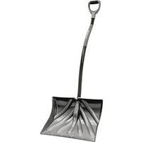 Vulcan 34630 Snow Shovel with Sleeve, 18" Ergo Poly Blade, Steel Handle