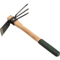 Landscapers Select GM7001 Hoe and Cultivator, Ergonomic Cushion Grip Handle, OA Length 14"