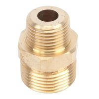 Forney 75117 Screw Nipple, M22 x 3/8 in Connection, Male x MNPT