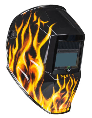 Forney Scorch Series 55859 ADF Welding Helmet with 5-Point Ratchet Harness Headgear, UV/IR Lens