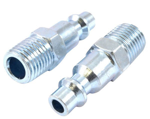 Forney 75600 Air Plug, 1/4 x 1/4 in, MNPT, Steel