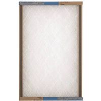 AAF Air Filter, 25" L x 15" W, Chipboard Frame, Model 115251