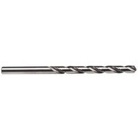 Irwin 81105 Jobber Drill Bit, 0.206 in Dia, 3-3/4 in OAL, Spiral Flute, 4-Flute, Straight Shank