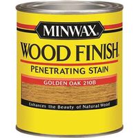 Minwax 70001444 Wood Stain, Golden Oak, Liquid, 1 Qt Can