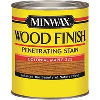 Minwax Wood Stain, Colonial Maple, Liquid, 1 qt Can