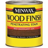 Minwax Wood Stain, Red Mahogany, Liquid, 1 Qt Can