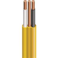 Romex 12/2NM-WGX50 Building Wire, 12 AWG, 2-Conductor, 50 ft, Copper Conductor, PVC Insulation