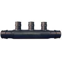 Apollo ExpansionPEX Series EPXM3PTO Open End Manifold, 5.63 in OAL, 2-Inlet, 3/4 in Inlet, 3-Outlet, 1/2 in Outlet