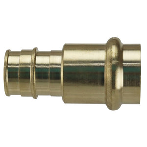 Apollo Adapter, 3/4 in PEX A Barb x Press Fit, Brass, 200 psi Pressure (EPXPR3434)