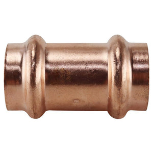 Apollo Coupling with Stop, 3/4 in, Press Fit, Copper, 300 psi Pressure (XPRC34)