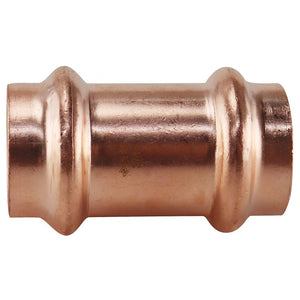 Apollo Coupling Without Stop, 3/4 in, Press Fit, Copper, 300 psi Pressure (XPRC34NS)