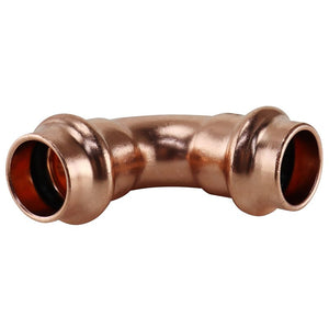 Apollo Elbow, 1/2 in, Press Fit, 90 Deg Angle, Copper, 300 Psi Pressure (XPRE12)