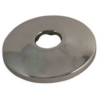 Plumb Pak PP90PC Bath Flange, 3-1/2 in OD, Chrome, 2PK, For 3/8 in IPS, 1/2 in Copper Pipe