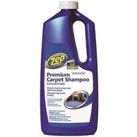 Zep ZUPXC64 Carpet Cleaner, 64 Oz Bottle, Liquid, Sweet, Clear Shampoo Carpet Prem
