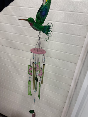 Hummingbird Chimes - Beautiful Wind Chime for Your Garden or Yard