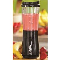 Hamilton Beach 51101B Single Serve Blender with Lid, 14 oz Bowl, 175 W, Black