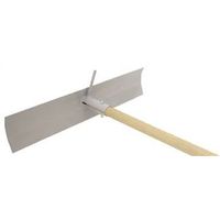 Marshalltown CM419 Pul-Krete with Handle, 19 in L Blade, 4 in W Blade, Steel Blade, Hardwood Handle