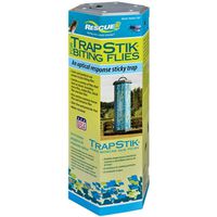 Rescue TrapStik TSBF-BB6 Fly Trap, 4-1/2 in L Solid Trap Biting Fly Stik