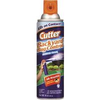 Cutter Backyard HG-95704 Bug Control Fogger, 1200 Cu-Ft Coverage Area, 16oz, Light Yellow/Off-White