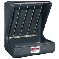 Behlen Country Poly Wall Feeder with Bracket, Poly, Gray