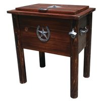 Leigh Country 54 qt Wooden Cooler (TX94012)