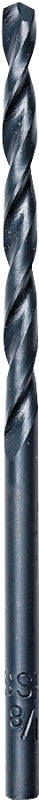Milwaukee 48-89-2718 Jobber Drill Bit, 3/16 in Dia, 3-1/2 in OAL, Parabolic Flute, Round Shank