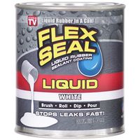 Flex Seal Rubberized Coating, White, 32 oz