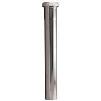 Plumb Pak PP13-12CP Pipe Extension Tube, 1-1/2 in x 12 in, Slip-Joint, Chrome