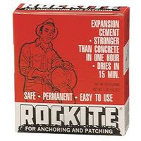 Rockite 10001 Expansion Cement Powder, White, 1 lb Box LB Anchor Cement