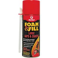 Red Devil 0909 Triple Expanding Foam Sealant, Champagne, 12 oz Aerosol Can