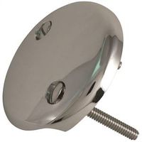 Plumb Pak PP826-11 Overflow Tub Face Plate, Chrome, For Bath Drains CHR Waste/Over Plate