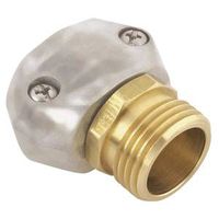 Gilmour 01MZ Hose Mender, 5/8 x 3/4 in, Male, Zinc Coupling