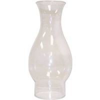 Tiki 417B Lamp Chimney, Clear Glass, For Classic & Ellipse Oil Lamps with 2-5/8 in Base
