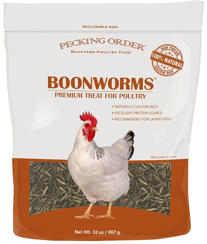 Pecking Order Poultry Feed, 32 oz Bag