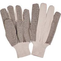 XL Brown Jersey Gloves
