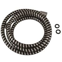 Plumb Pak PP828-47 Shower Hose, 84 in L, Chrome Plated