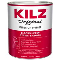 Kilz Primer Sealer, White, 1 Quart