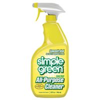 Simple Green All-Purpose Cleaner, 32 oz Spray Bottle, Liquid, Lemon, Yellow