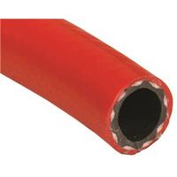 Abbott Rubber T18 Series 1/4" ID Red Air/Water Hose, 100 ft Length