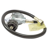 Mr. Heater Hose and Regulator Assembly, 3/8" Connection, 22" Long Hose, Brass (F271161)