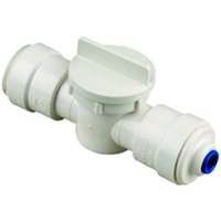 Watts In-Line Valve, 1/2" x 1/4" Connection, Sweat x Sweat, 250 PSI, Thermoplastic Body