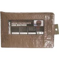 MT 8x10 Green/Brown Tarp Cover (1.75 lbs)