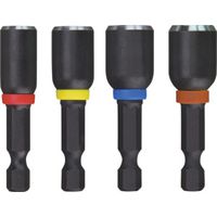 Milwaukee 49-66-4562 Magnetic Nut Driver Set, 4-Piece, Steel